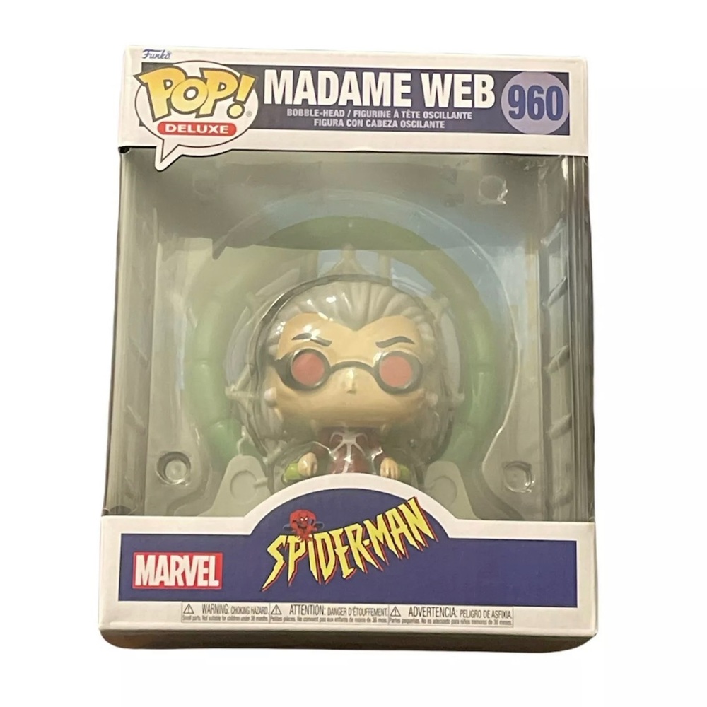 Funko Pop Marvel Spider-Man : 6" Madame Web #960 Vinyl Figure